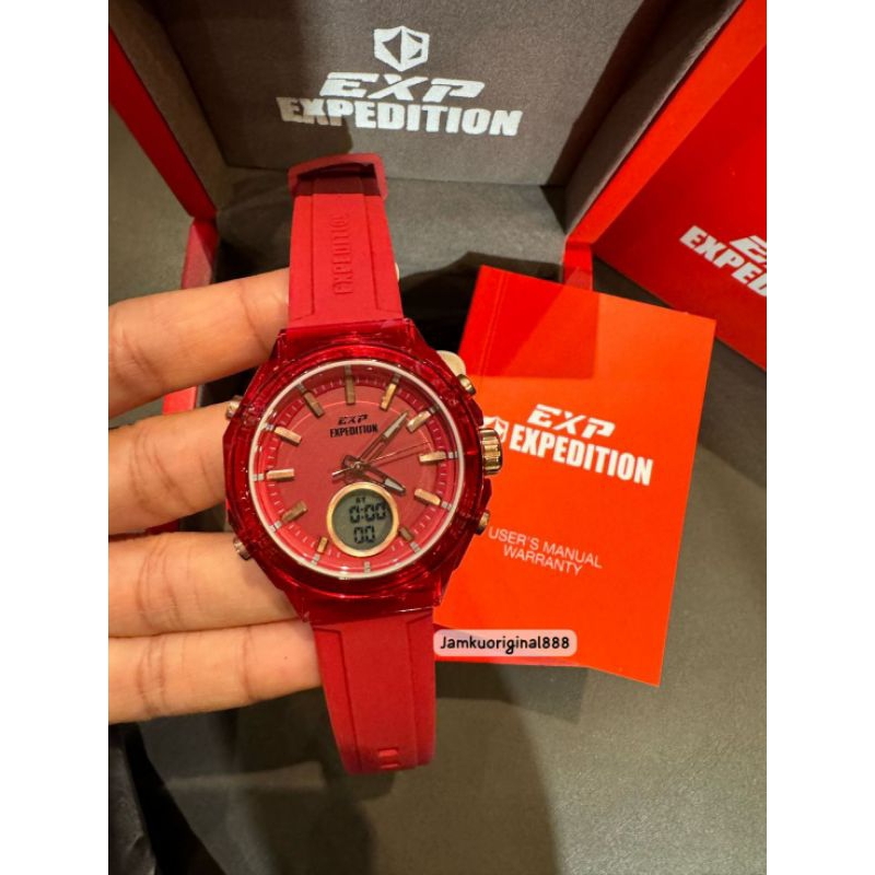 Jam tangan Expedition E6831 red