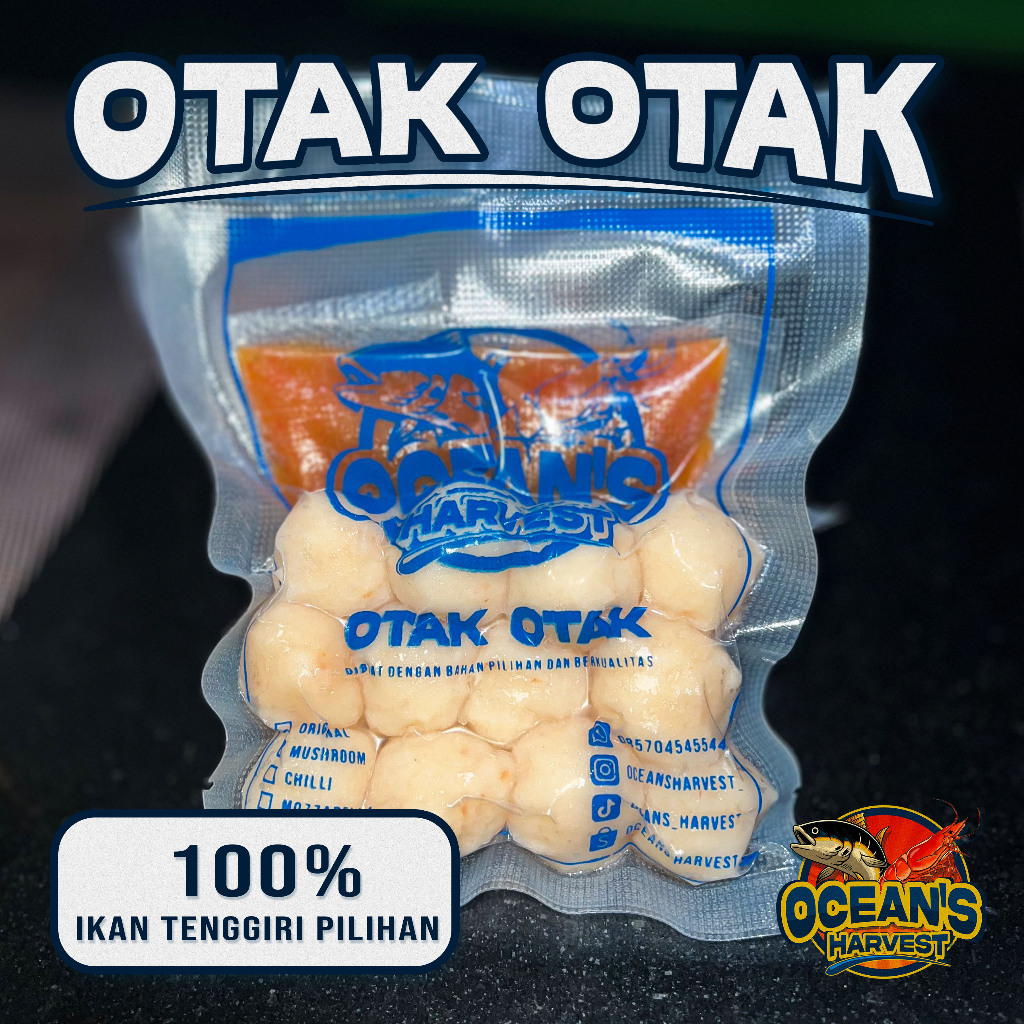 

OTAK OTAK UDANG FROZEN FOOD ISI 12 PCS SUDAH TERMASUK CUKA TAUCO - OTAK OTAK UDANG 12PCS