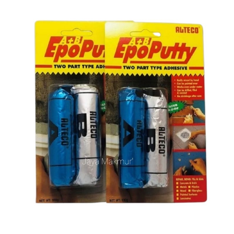 Lem Epo Putty Alteco / Lem Porting 100 Gram