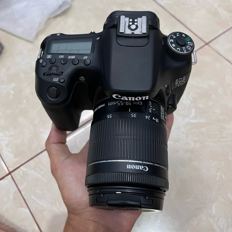 Canon 70D Plus Lensa Kit STM Like New
