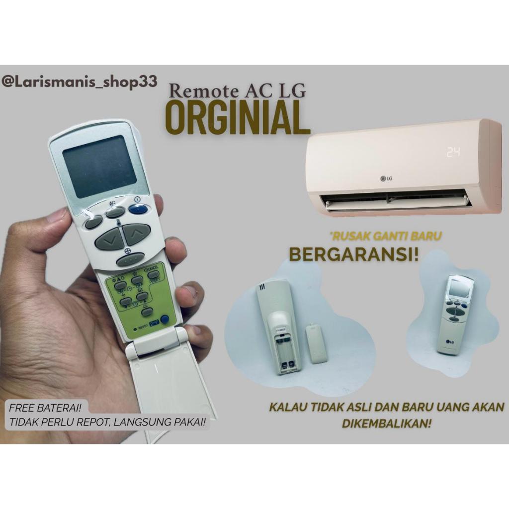 Remote AC LG Plasma Flip New 6711A20077U Original Free Baterai