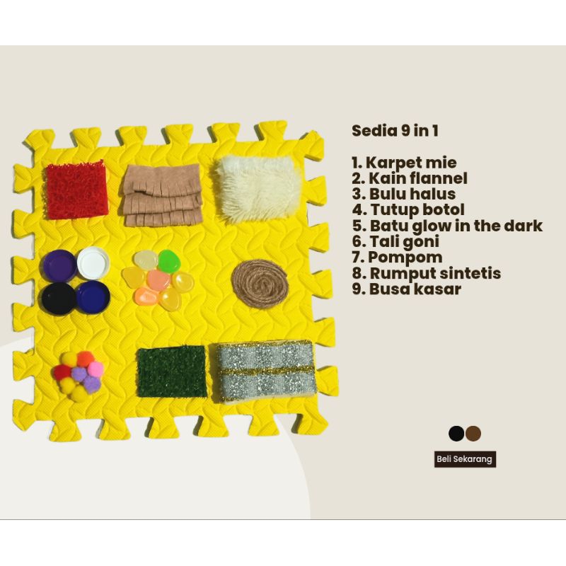 MAINAN SENSORI MOTORIK BAYI