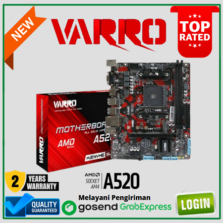 MOTHERBOARD VARRO A520 AMD SERIES