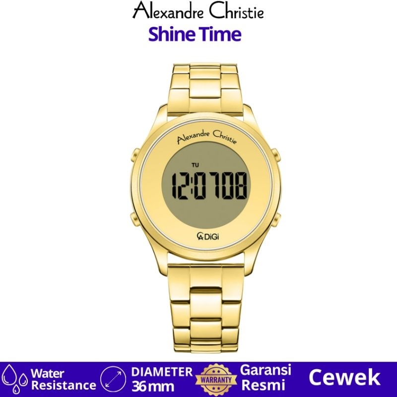 jam Tangan Wanita Alexandre Christie AC 9363 LHBGPIVBA AC DiGi