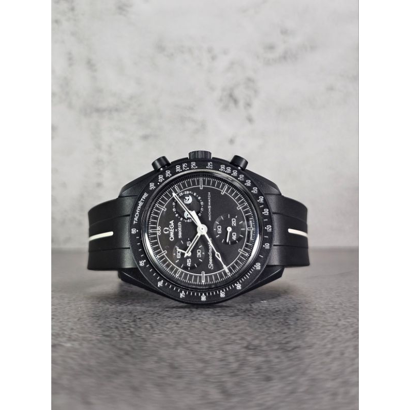 strap omega x swatch Bioceramic mission to moon