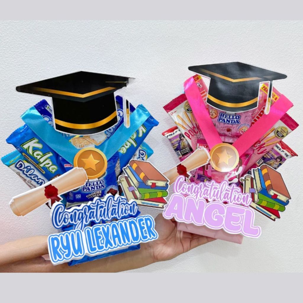 Mading snack wisuda / mini snack wisuda / parcel wisuda / parcel murah / parcel mini