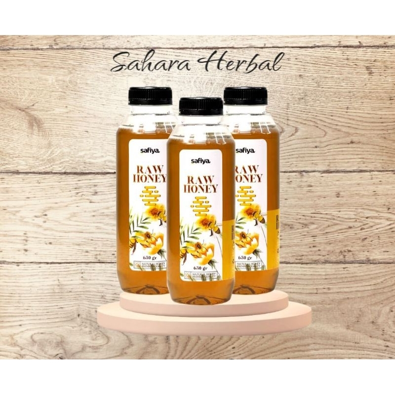

MADU RAW HONEY MADU MURNI 100% MULTIFLORA BY SAFIYA 350 GRAM