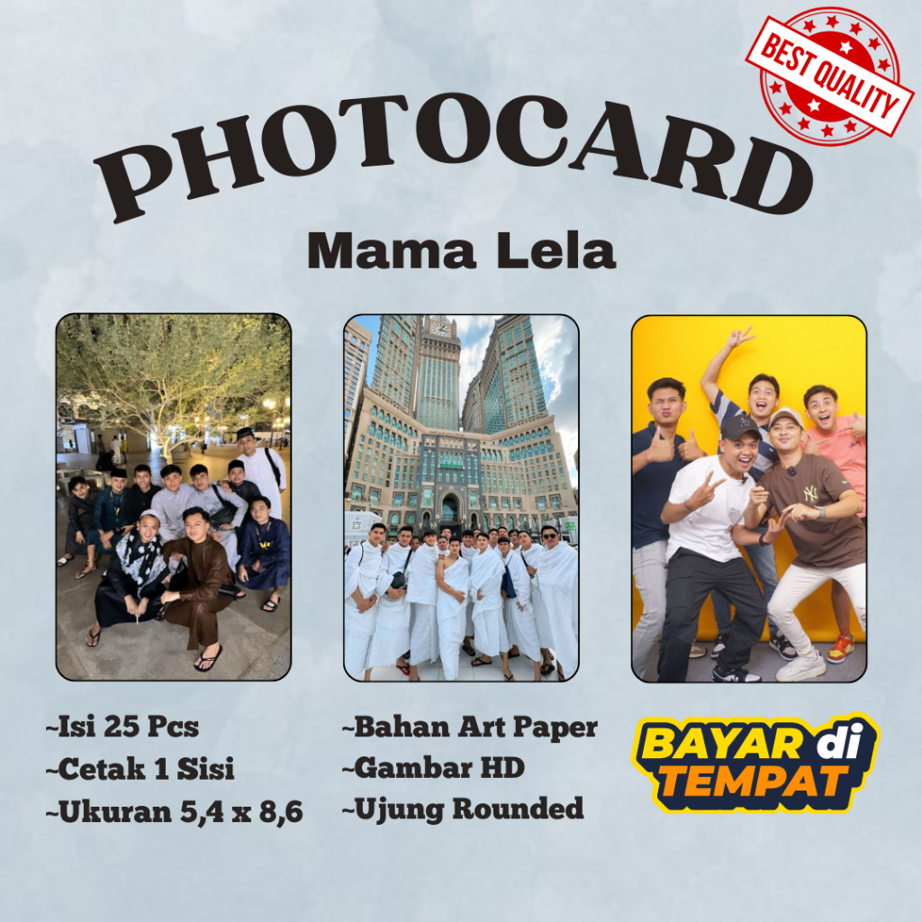 Photocard Mama Lela Team 1 Sisi