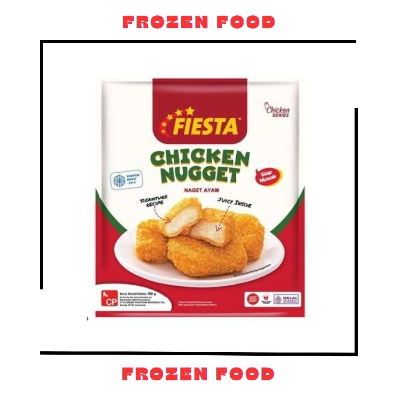 

Fiesta Chicken Nugget 400gr