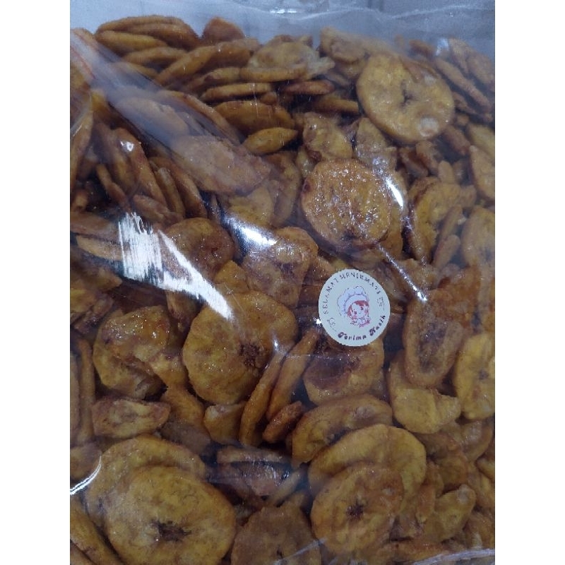 

Cahayadstore Keripik Koin Pisan (Rempesan) @400Gram