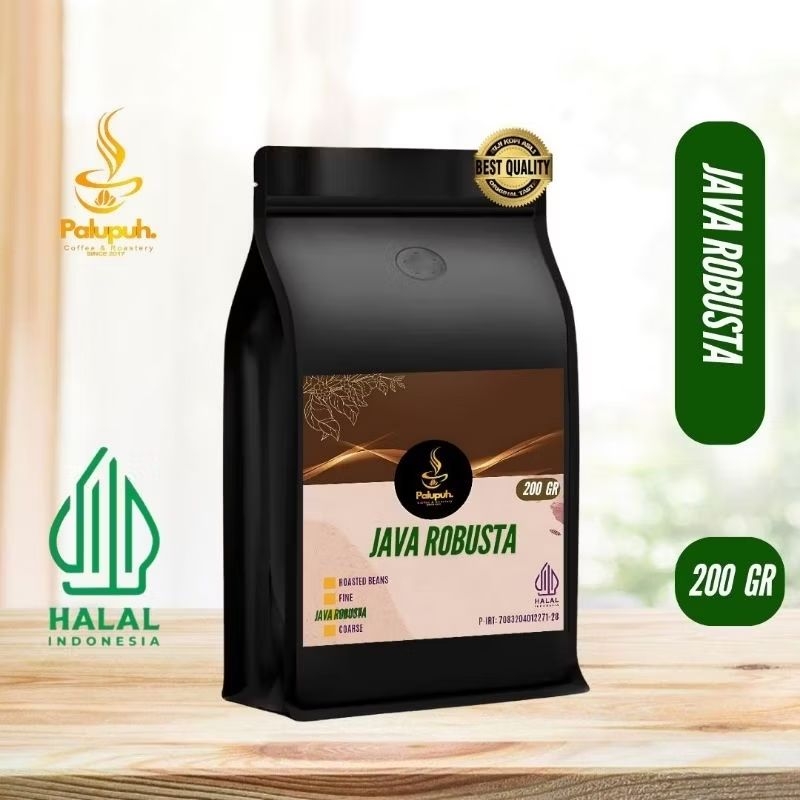 

Palupuh Kopi Bubuk Asli Robusta rasa mantap dan ekslusif 200 gr Arjasari Jawa Barat