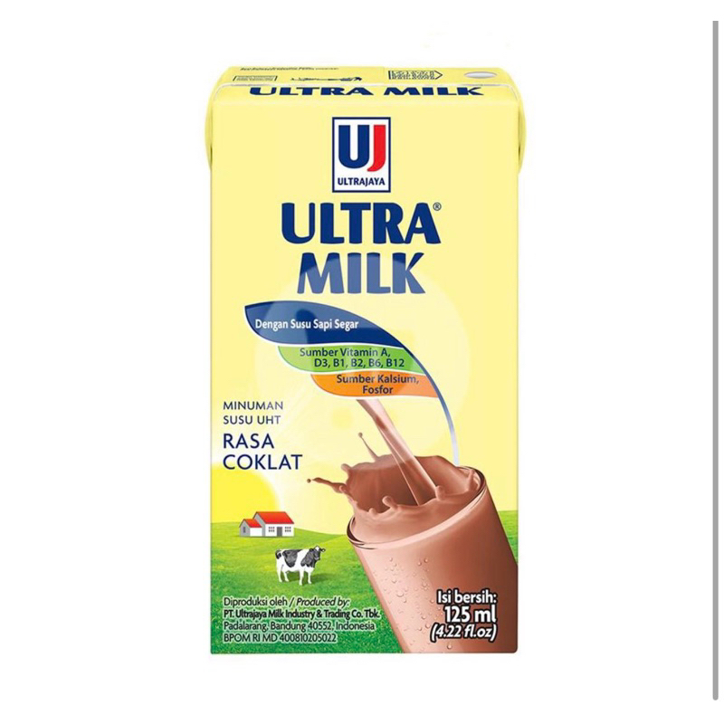 

ULTRA MILK 125ml Coklat