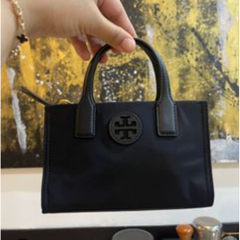 tb ella mini tote nylon bag original tory burch