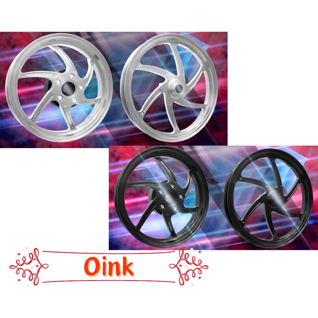 Velg King Speed Forged Rims V3 Palang 6 Vario 125 150 PCX Kingspeed Alumunium Forged Asli