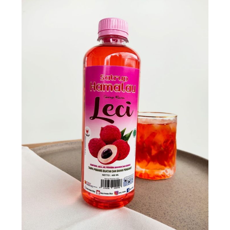 

Satrup Hamalau Sirup Rasa Leci 460ml - Sirup Asli Kandangan, Sirup Selera Banua!