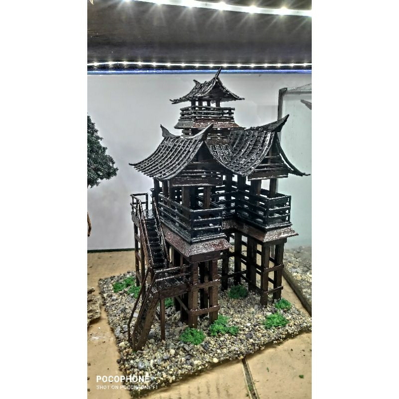 DioramaTebingJepangPaludarium