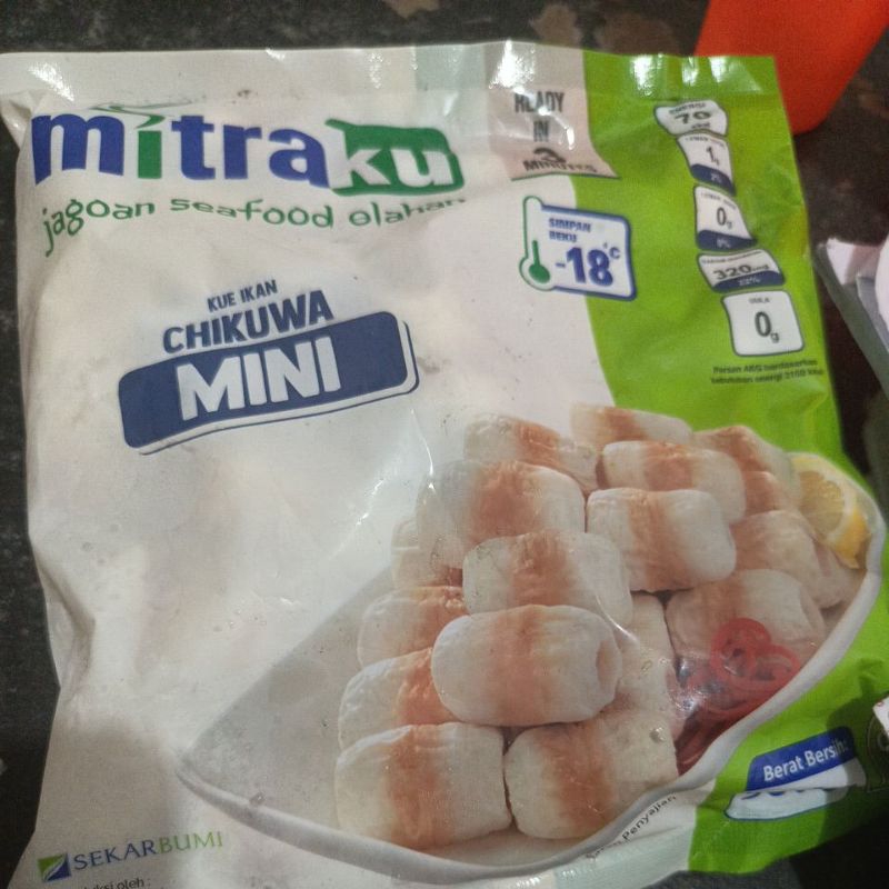 

mitraku Chikuwa mini 500gr