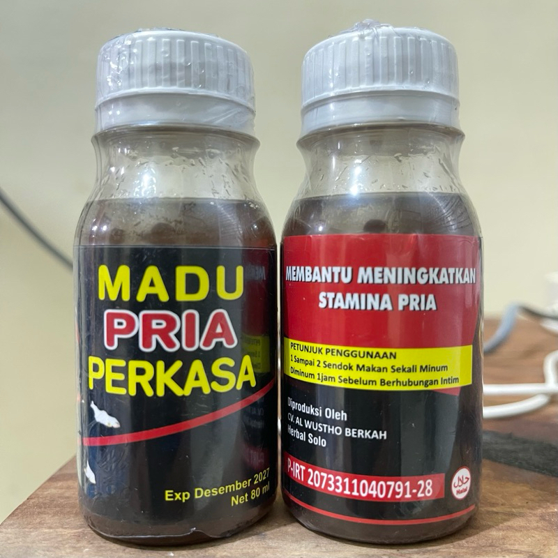 Madu Pria Perkasa 80 ml Stamina Pria
