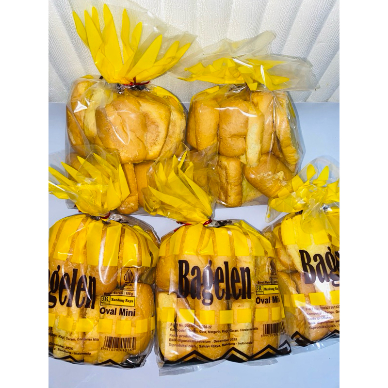 

PAKET HEMAT 5 BUNGKUS ROTI KERING BAGELEN BANDUNG RAYA