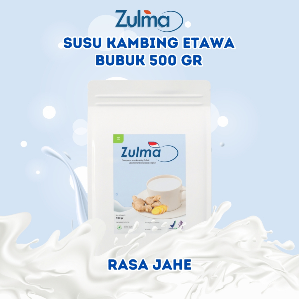 

Zulma - Susu Kambing Etawa Jahe 500 Gr