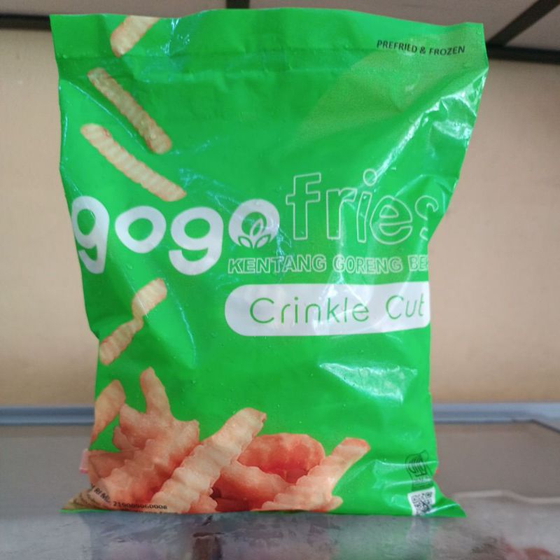 

Gogo Kentang Goreng Crickle Cut 1 kg