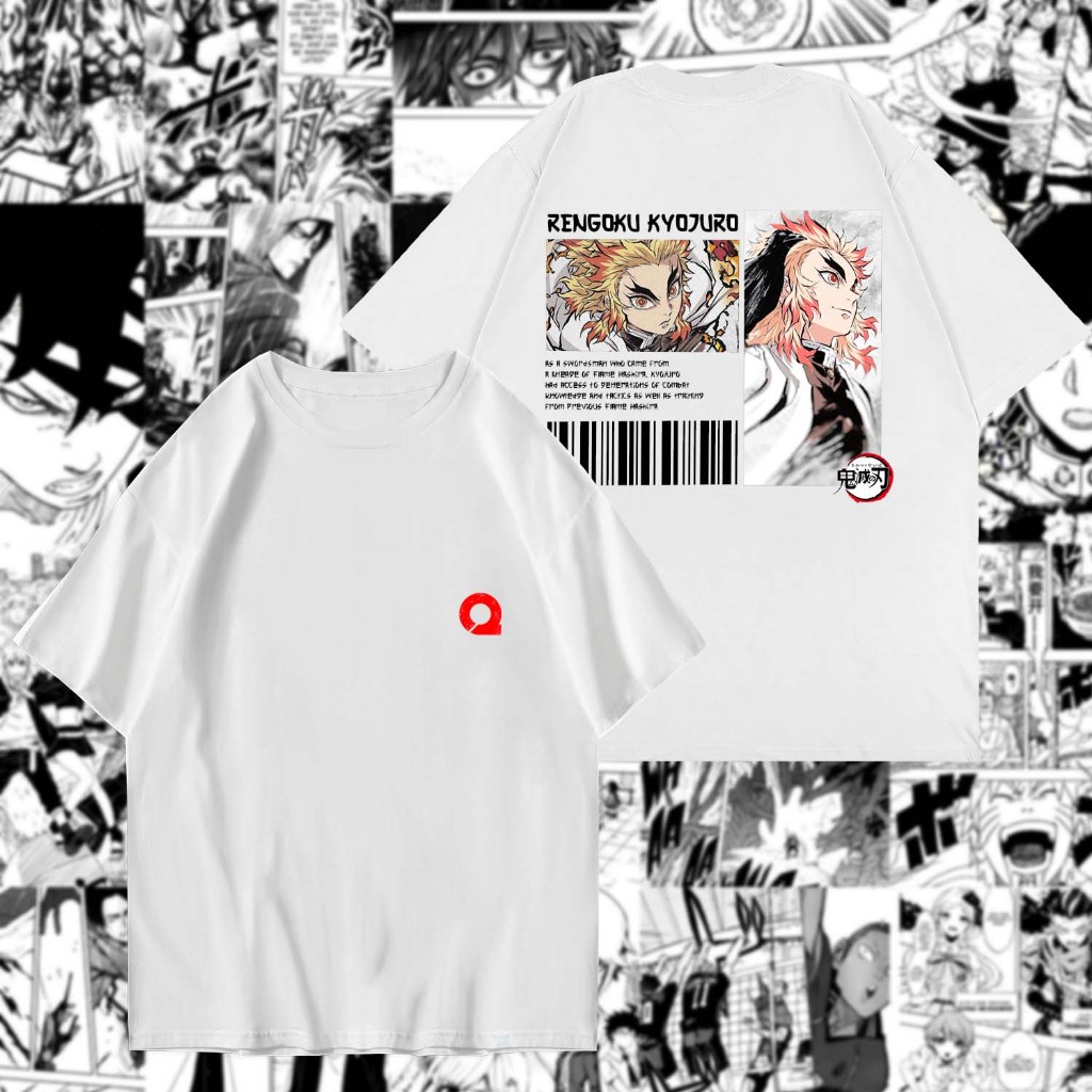 "RENGOKU KYOJURO" | "KIMETSU NO YAIBA' | Premium Oversize T-Shirt