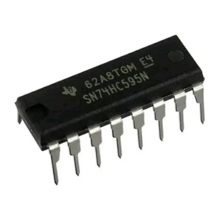 IC SN74HC595N IC DISPLAY POM MINI SEVENSEGMEN