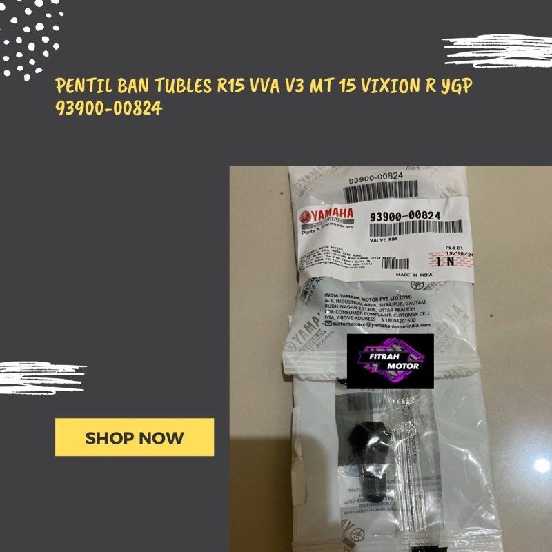 PENTIL BAN TUBLES R15 VVA V3 MT 15 VIXION R YGP 93900-00824