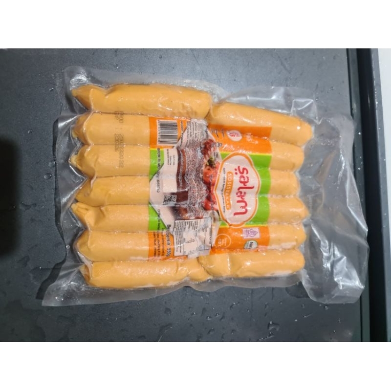 Sosis salam bakar sapi ukuran kecil