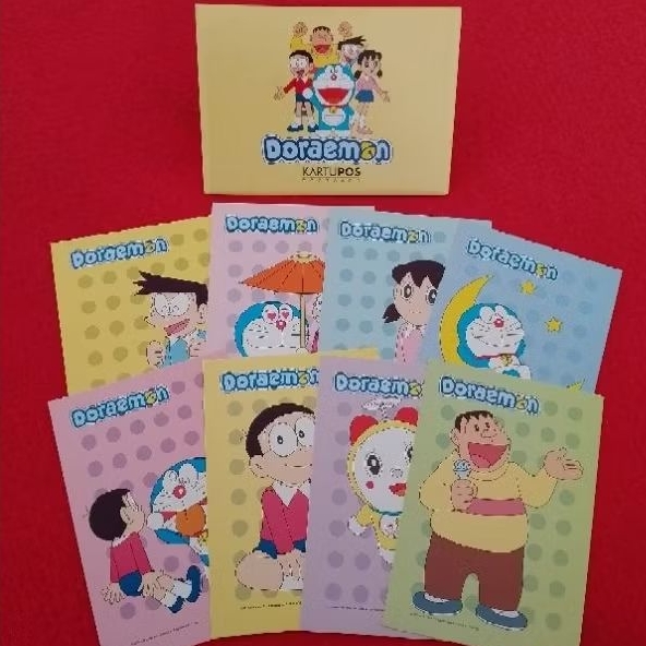 

Kartu pos Postcard Doraemon