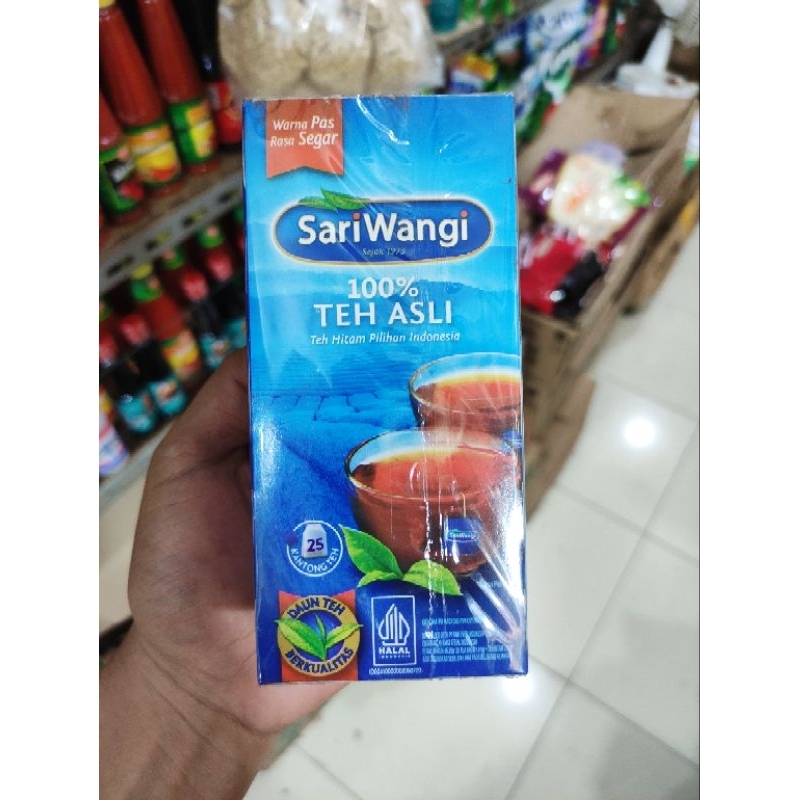 

Teh Celup Cap Sariwangi Isi 25 isi 50