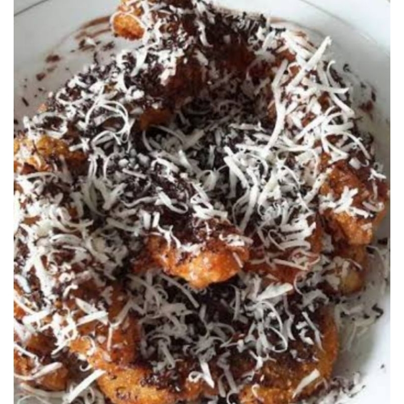 

pisang goreng,susu,seres, 1 pcs