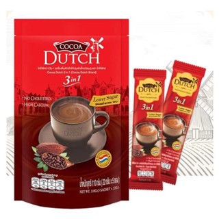 

Dutch Cocoa 3 in 1 coklat Lower Sugar 36% Ori Thailand minuman Coklat sedikit gula
