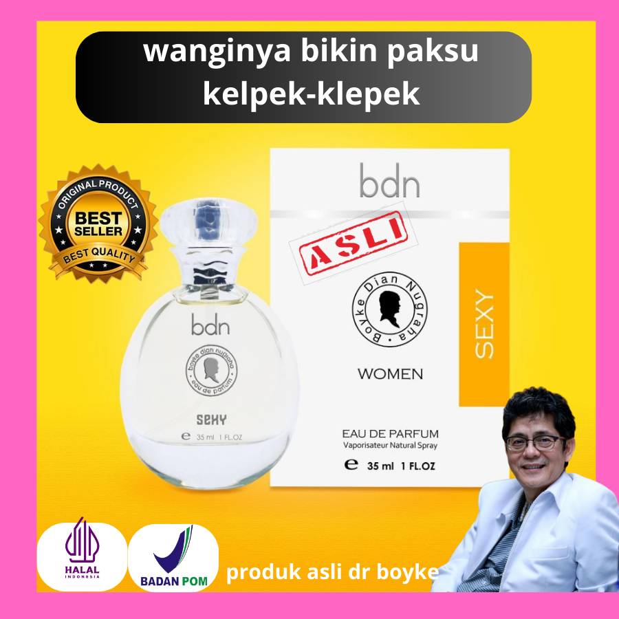 PARFUM BEST SELLER Dr Boyke Parfum Pemikat Pasangan BDN Parfum Sexy