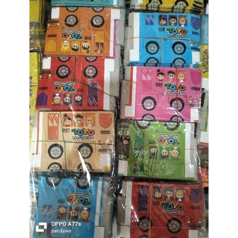 

50 PCS KOTAK KADO TAYO KECIL