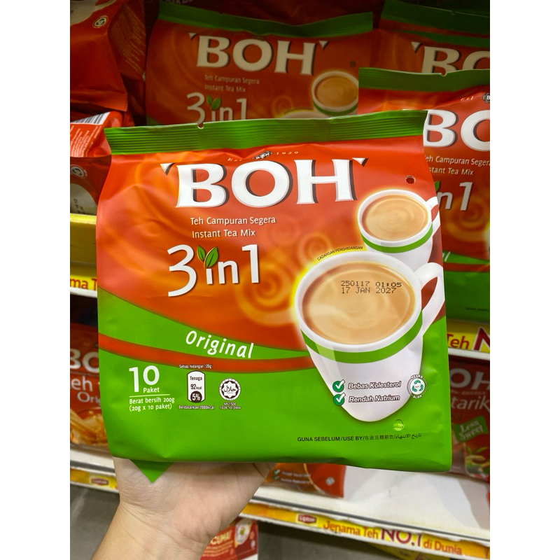 

boh 3in1 original isi 10 sachet 200gr