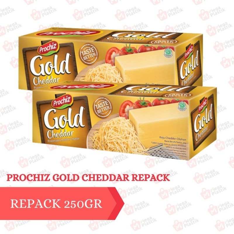 

PROCHIZ GOLD CHEDDAR (REPACK 250gr)
