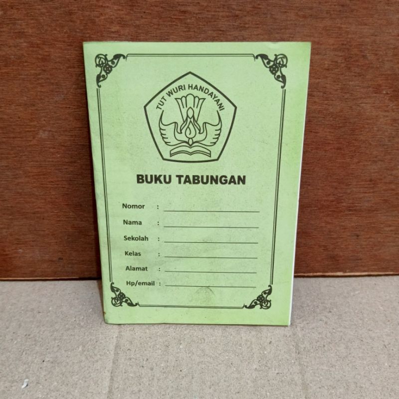 

10 Pcs Buku Tabungan Siswa
