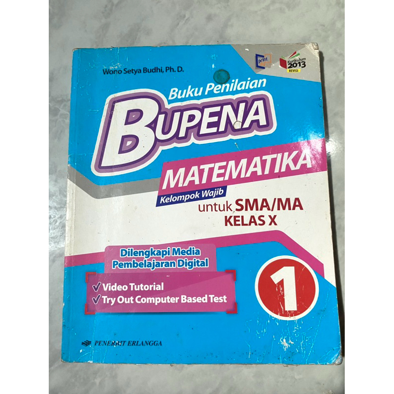 [PRELOVED] BUPENA MATEMATIKA KELAS 10