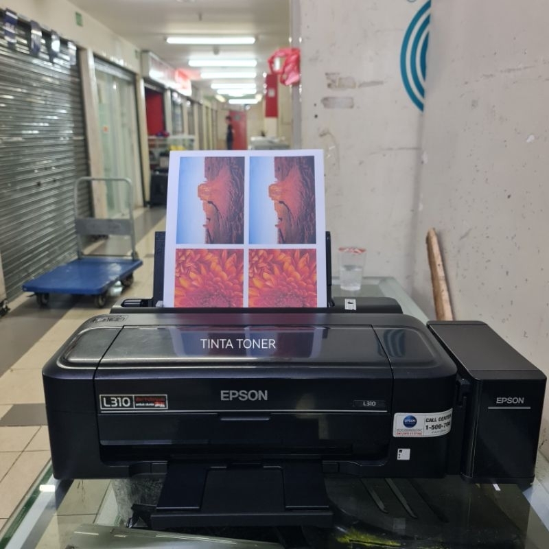 Epson L310 print only plus tinta 1 shet printer epson