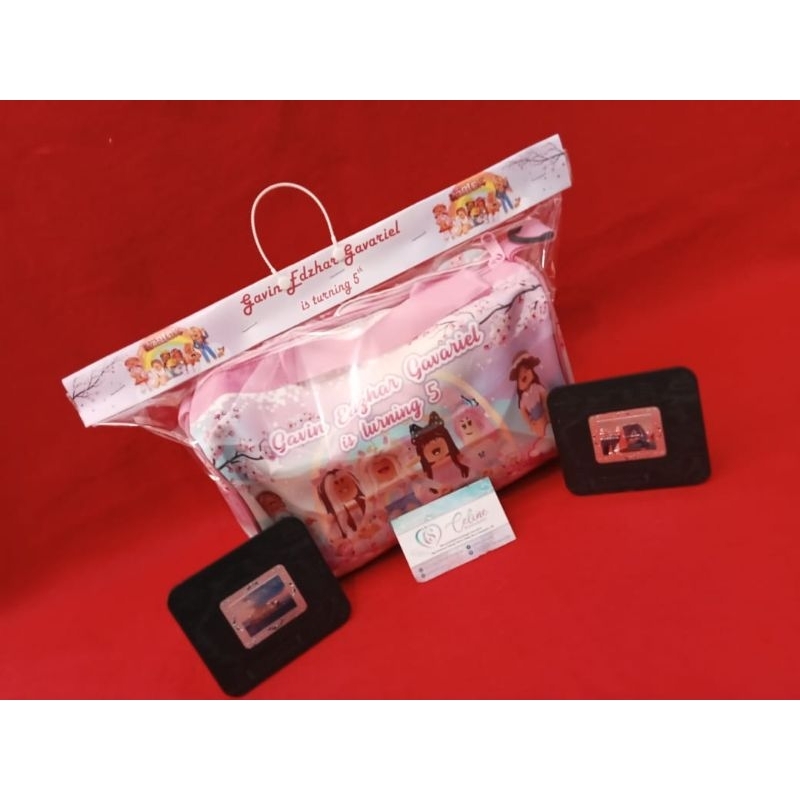 

(50lbr)labelcostum+plastik+tali/packinganhampers/goodibag/plastikopp