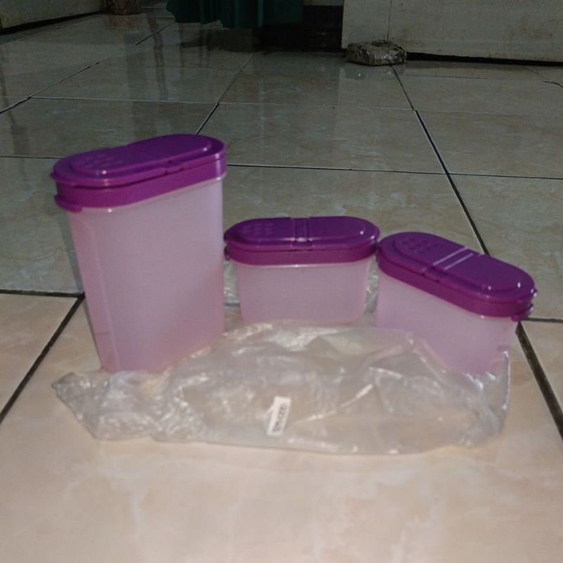Set Bumbu Dapur Tupperware New Ori