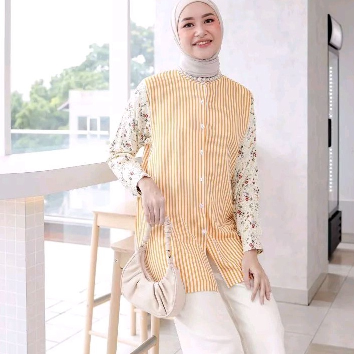 55HOT SALE Liora Blouse  Baju Daily  Atasan Wanita  Blouse Rayon  Kheva Mauza