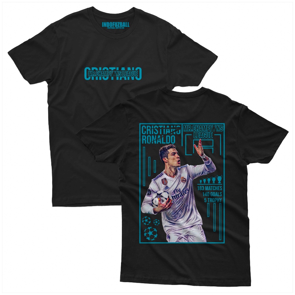 Indofuzball Kaos Ronaldo CR7 madrid