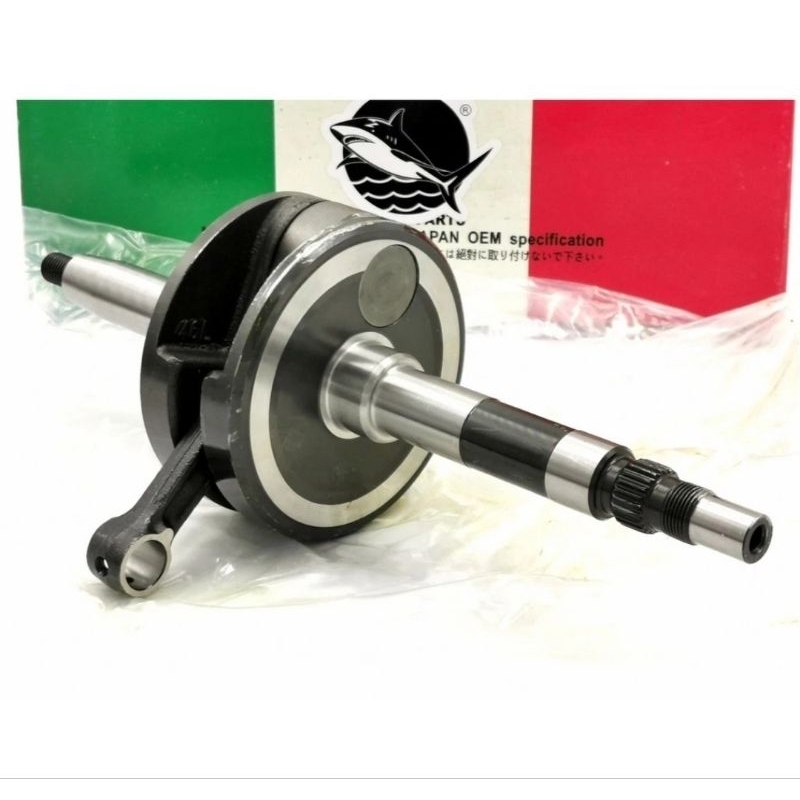 Crankshaft kruk as bandul stroke up supra x 100,grand,astrea,win shark racing taiwan.