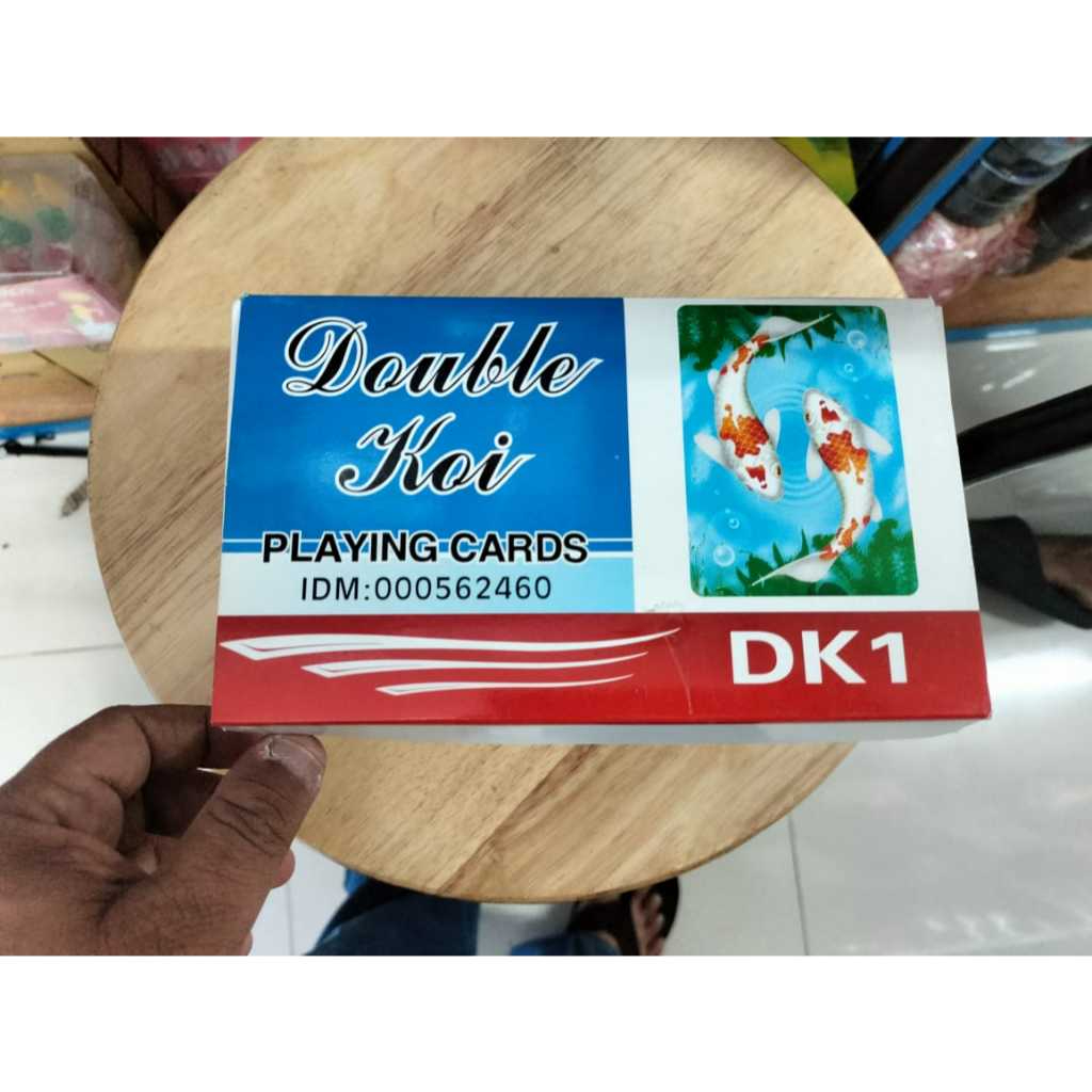 Kartu Remi Double Koi (1 Box 12 Set)