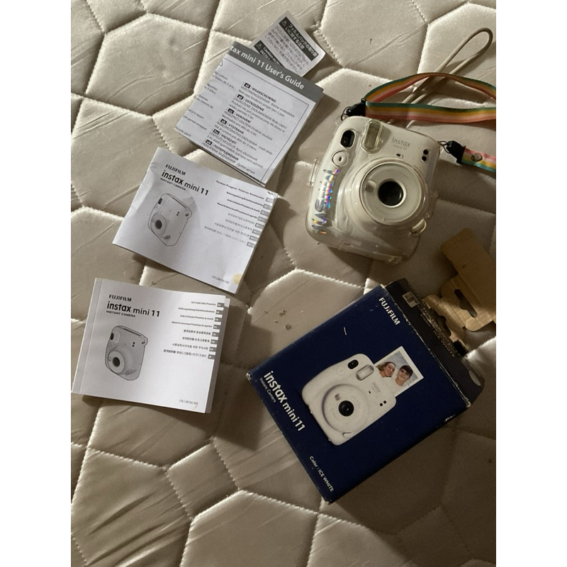 Instax Mini 11 Fuji Film Second Pemakaian Pribadi Warna Putih Mulus