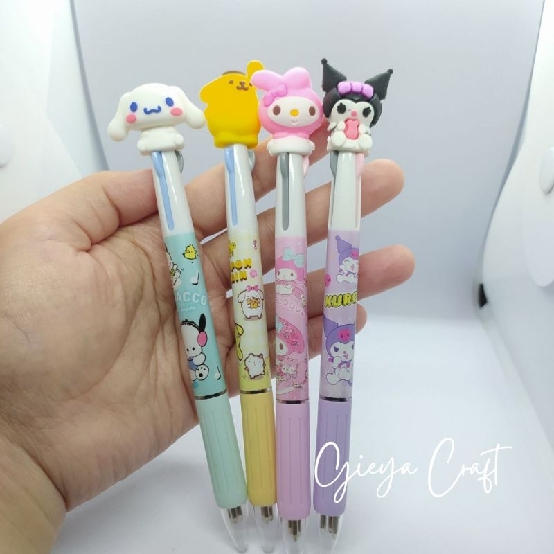 

Pulpen Mekanik 3in1 My Melody & Friends Series | Pulpen Mekanik 3 warna