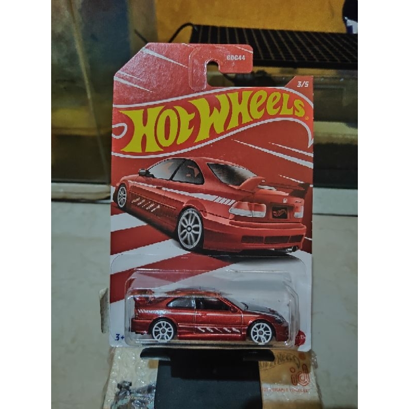 Hot Wheels Honda Civic Si Merah Anniversary
