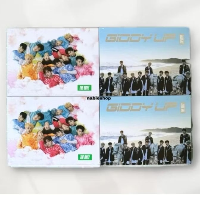 [SEALED] THE BOYZ Album THE START GIDDY UP (Set Ver / Go Ver)